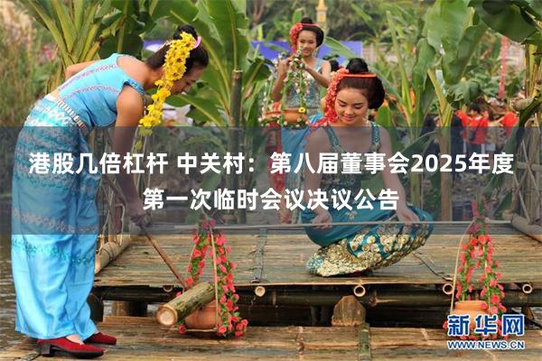 港股几倍杠杆 中关村：第八届董事会2025年度第一次临时会议决议公告